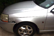 Bernie Touch Up Paint Before and After 1