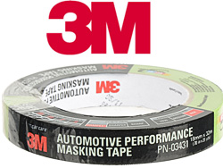 3/4" 3m Green Auto Grade Masking Tape