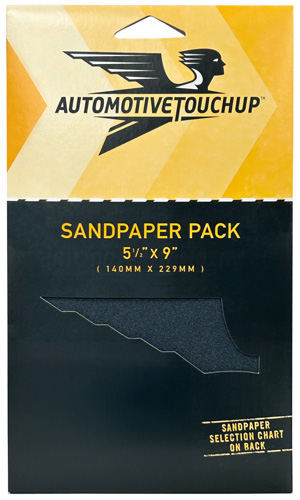 touch up paint sandpaper