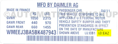 Smart Paint Code Door Tag
